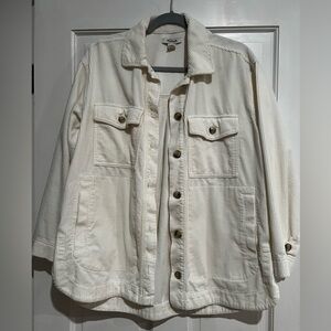 Madewell corduroy yorkway shirt-jacket